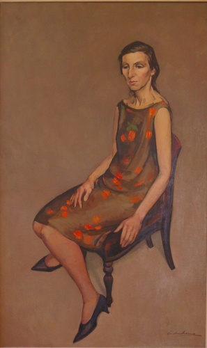 Portrait of Helen Brack by Ian Armstrong
