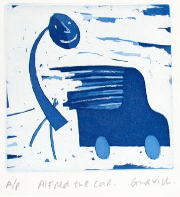 Alfred the Car by Rafael Gurvich