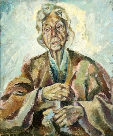 Portrait of Dame Mary Gilmore by Louis Kahan