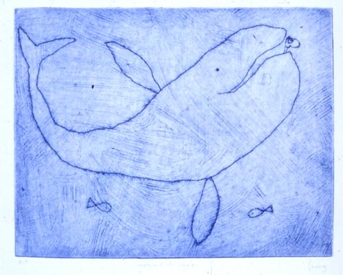 Jonah and the whale by Michael Leunig