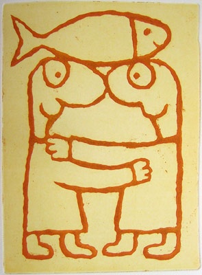 fish dance by Michael Leunig