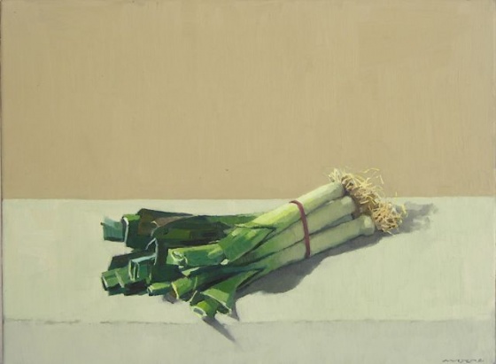 Leeks by David Moore