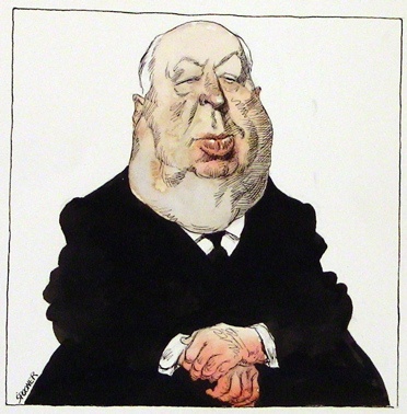 Alfred Hitchcock by John Spooner