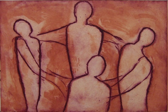Dancers by Jayne Strickland