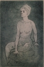 Blue nude by  