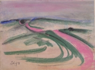 (Pink road) by Ian Armstrong