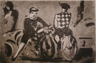 (The Cyclists) by Ian Armstrong
