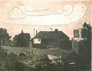 (White knoll farmhouse) by Ian Armstrong