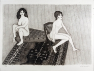 Two Nudes 1 by John Brack