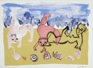 Davida Allen - Mum on Beach by Art Portfolio Cancer Council