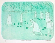 Woman Bowlers by Robert Dickerson