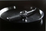 (B) Brooch in tray by Ponch Hawkes