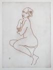 African Model I by Louis Kahan