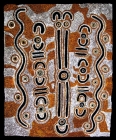Louisa Lawson - Little Bush Potatoes Dreaming (cat. no. 7) by Louisa Napaljarri Lawson