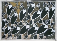 Magpie Geese by  