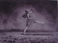 Homage to Atalaya - Rhodamine by Geoff Ricardo