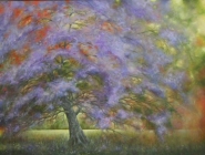 Ingrida Rocis - Jacaranda, Macedon Smoke by Ingrida Rocis