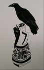 Crow and pitcher by John Ryrie