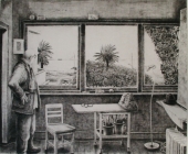 AM in studio by John Scurry