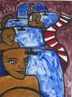 Footy traffic by Jayne Strickland