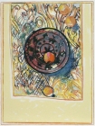 Morroccan Plate by Margaret Woodward